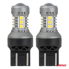 Bombilla LED con casquillo estándar 7443 para 12/24 V