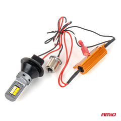 Luces LED 2 en 1 de circulación diurna e intermitente para 12/24 V