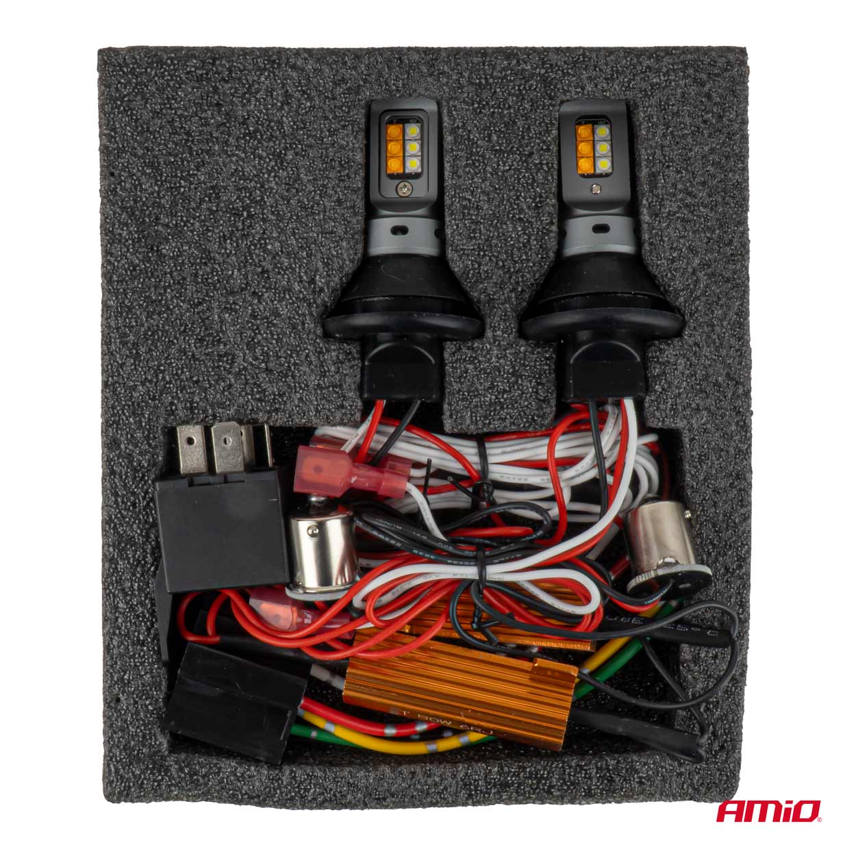 Luces diurnas LED 1156 con función de intermitente
