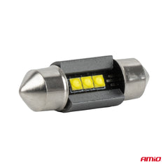 Bombilla LED de 31 mm con luz blanca para vehículos