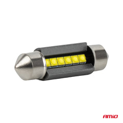 Bombilla LED de 36 mm con 6 LED SMD