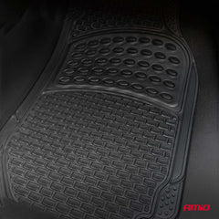 Alfombrillas universales negras de PVC para el habitáculo del coche