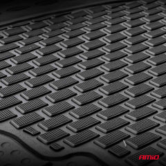 Alfombrillas universales negras de PVC para coche
