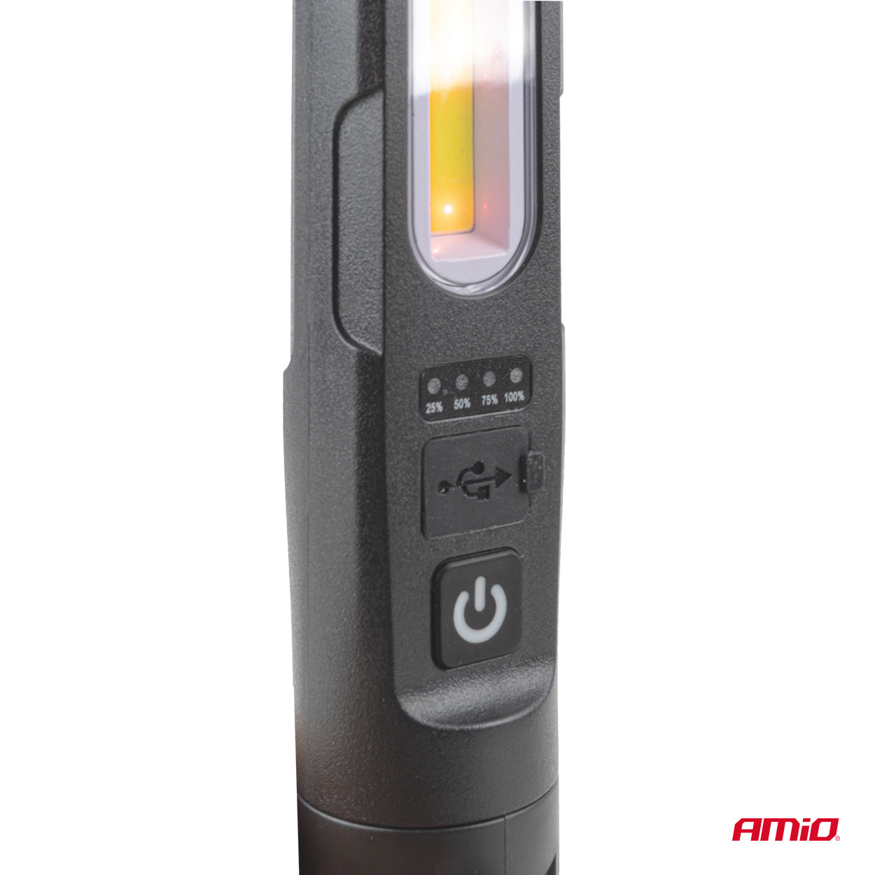 Lámpara de inspección LED con imán y clip