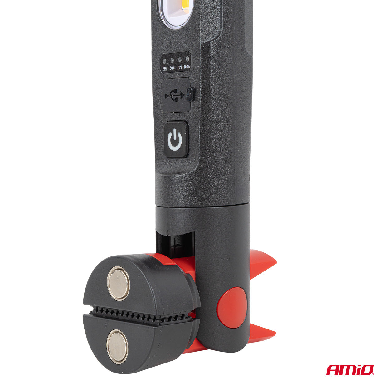 Lámpara de inspección LED con imán y clip