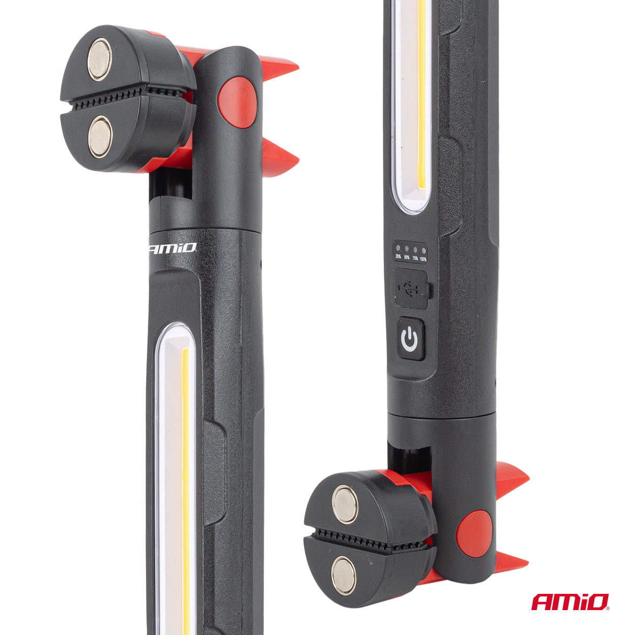 Lámpara de inspección LED con imán y clip