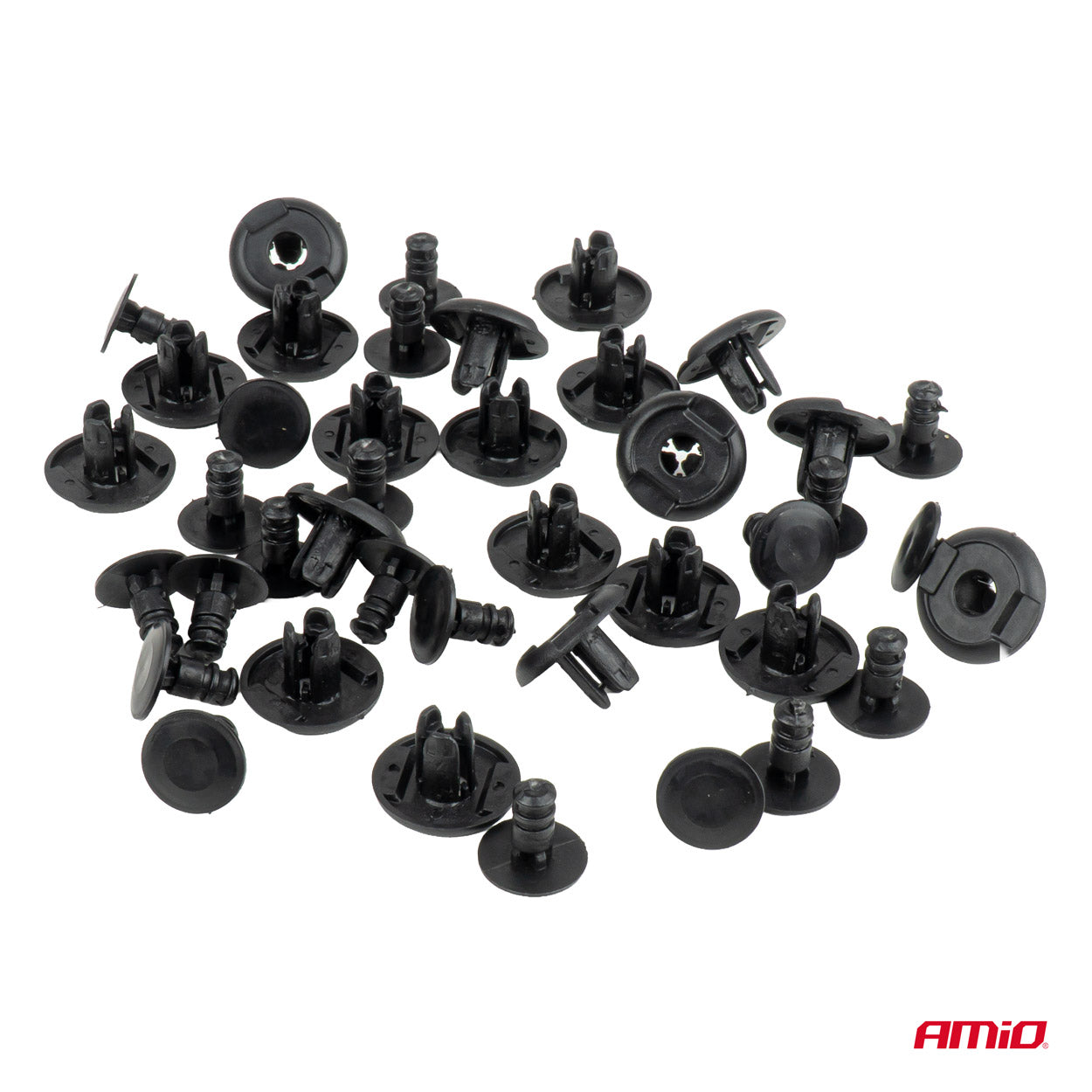 Clips de expansión de plástico para fijar tapizados y piezas de plástico del coche