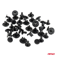 Clips de expansión de plástico para fijar tapizados y piezas de plástico del coche