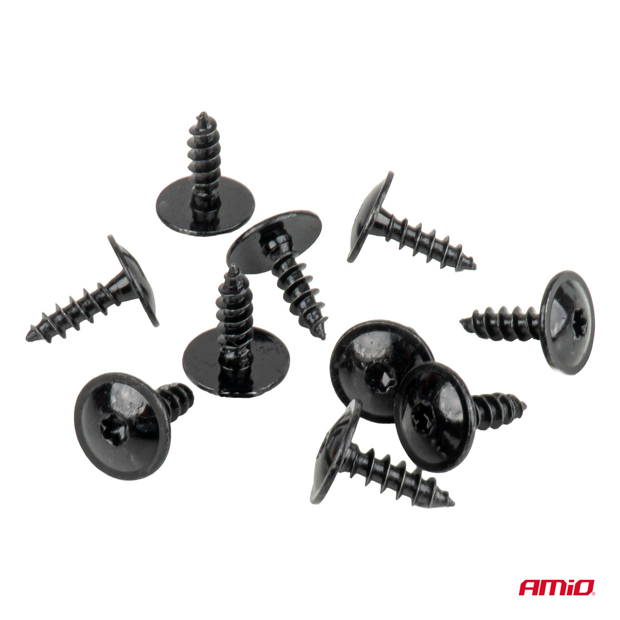 Clips de montaje con tornillos y placas de fijación