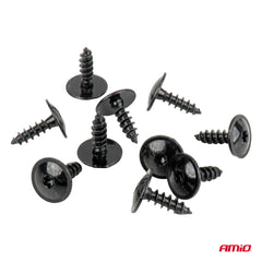 Clips de montaje con tornillos y placas de fijación