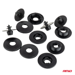 Clips para fijar las alfombrillas del coche