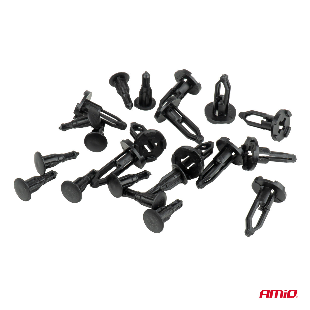 Clips de expansión para piezas del coche con 28 mm de longitud y 9 mm de diámetro