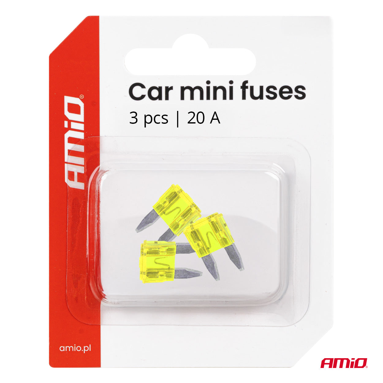 Juego de fusibles MINI para coche de 20A
