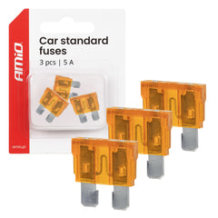 Fusibles de pala STANDARD 5A, 3 uds.