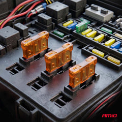 Tres fusibles de pala STANDARD de 5A