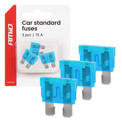 Pack de fusibles de coche STANDARD de 15A