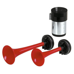 Claxon Carpoint de 2 tonos, 12 V, 117 dB y 240 W 