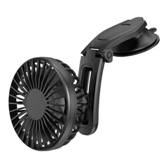 Ventilador Carpoint con ventosa para salpicadero, USB-A, Ø 10,5 cm, 5 V 