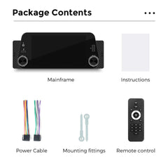 Universal - radio 1-DIN de 5\" con Apple CarPlay y Android Auto