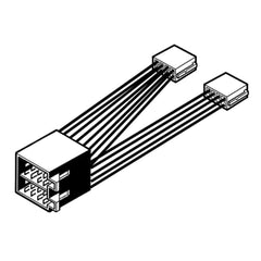 Cable alargador ISO a ISO Carpoint para radio (alimentación y altavoces) 
