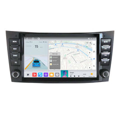 Mercedes-Benz W211 - Radio de 8" con Apple CarPlay y Android Auto