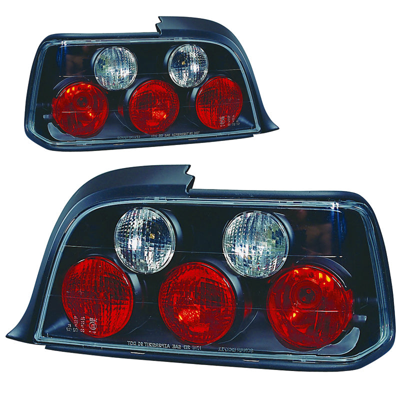 Pilotos traseros negros para E36 2D 1992-