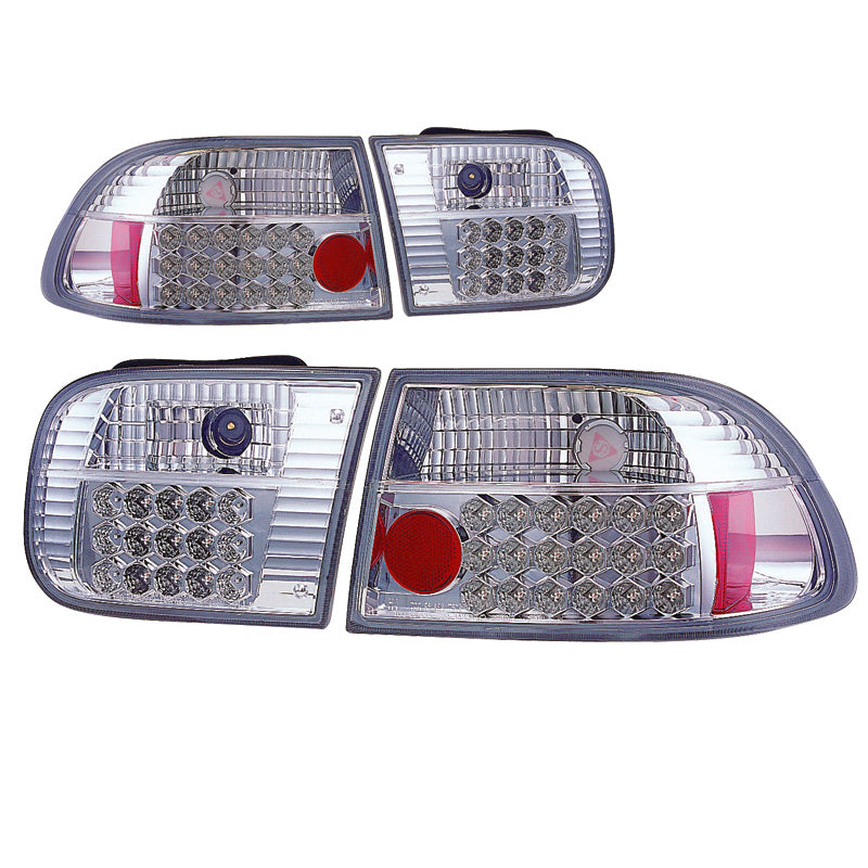 Pilotos traseros LED para Civic '92 2/4D