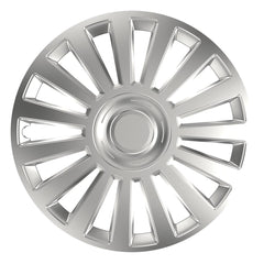 Tapacubos Versaco Luxury de 13 pulgadas en color plata