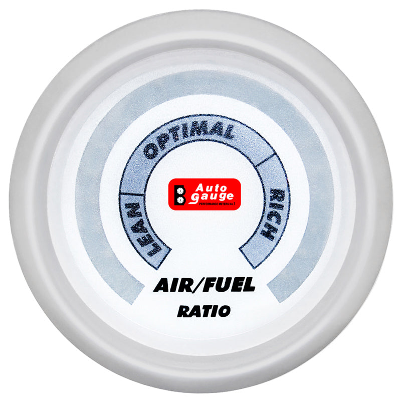 Medidor Hall blanco de 2 pulgadas Auto Gauge