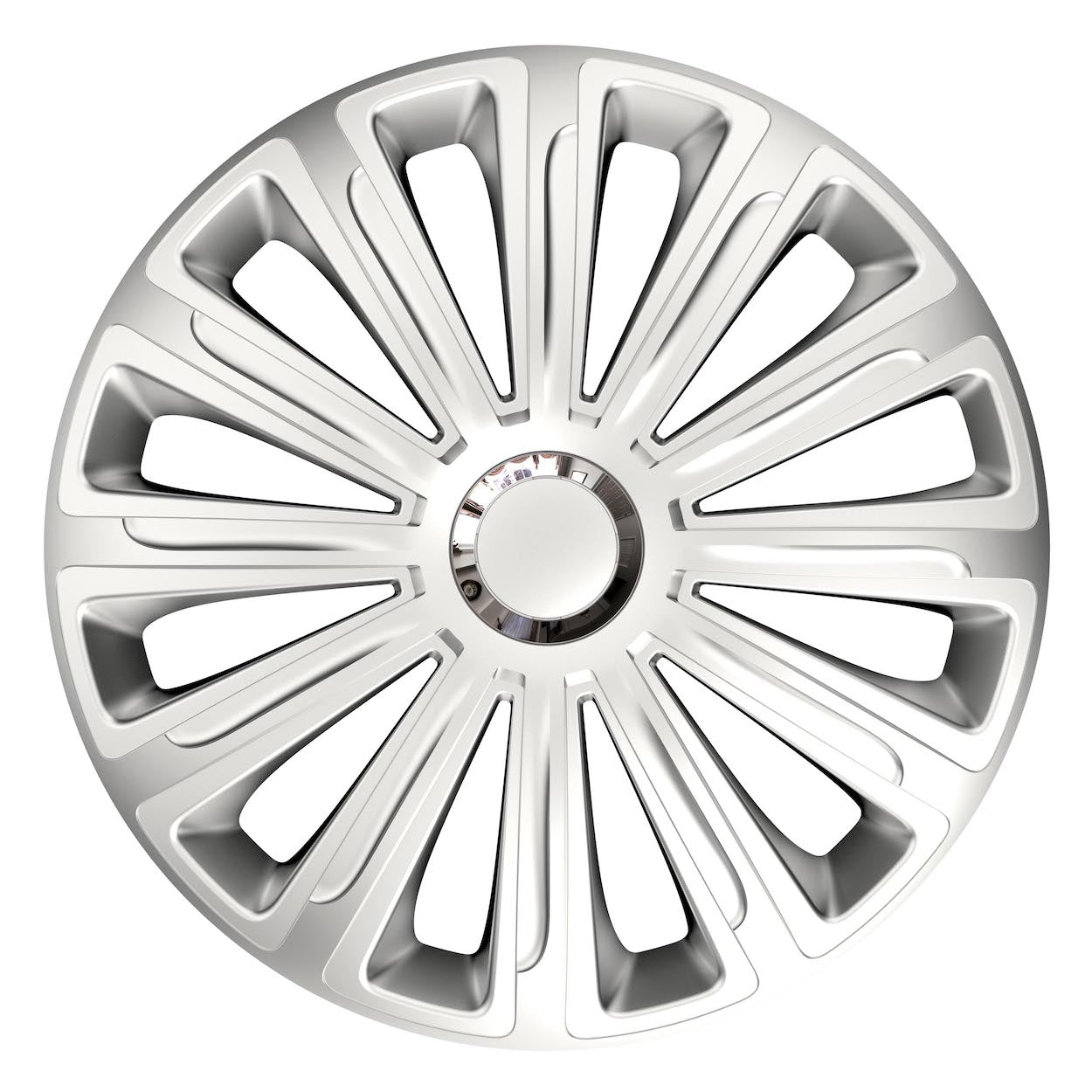 Tapacubos plateado Trend RC para llanta de acero de 16 pulgadas