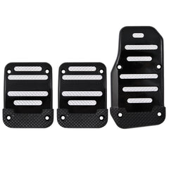 Juego de pedales LUX negro, 3 piezas