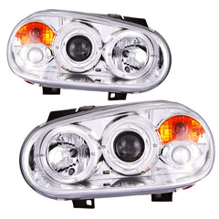 Faros delanteros blancos para VW Golf 4 desde 1998