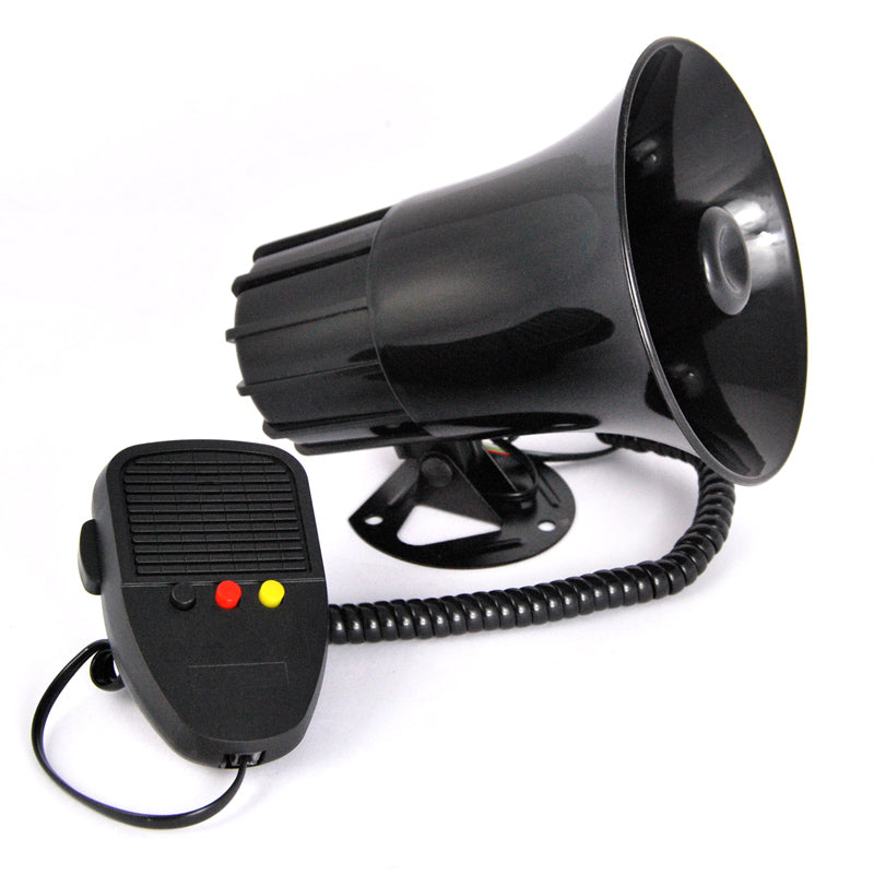 Sirena policial de 50W con micrófono 12V