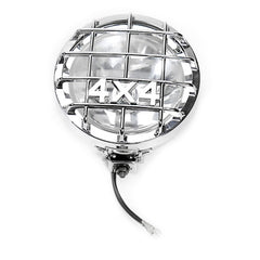 Juego de faros auxiliares 4x4 H3 12V 55W níquel 2 uds.