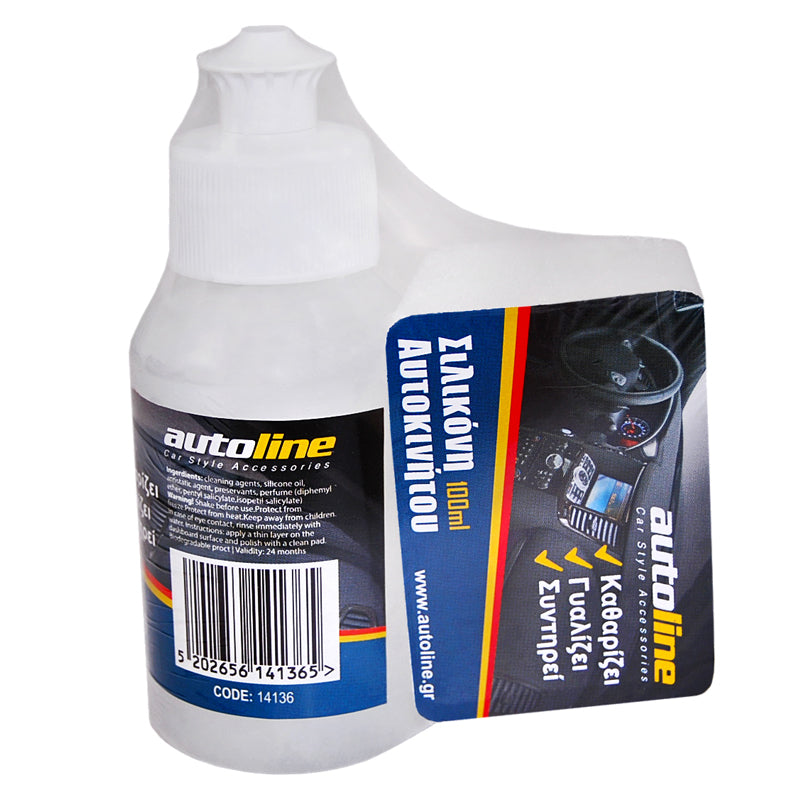 Silicona para salpicadero 100 ml con esponja