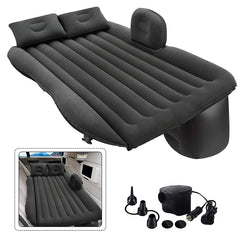 Colchón inflable para coche para el asiento trasero con bomba de aire de 12 V
