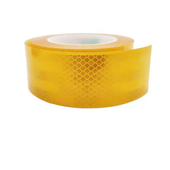 Cinta adhesiva reflectante amarilla de 10 m