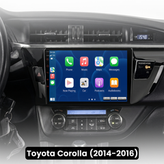 Toyota Corolla 14-16 - Radio 10.1" con Apple CarPlay y Android Auto