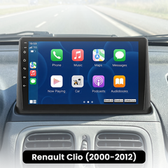 Renault Clio 00-12 - Radio 9" con Apple CarPlay y Android Auto