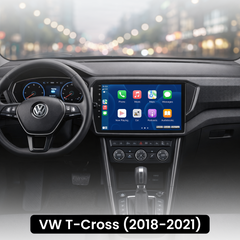 VW T-Roc/T-Cross 18-21 - Radio 9" con Apple CarPlay y Android Auto