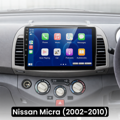 Nissan Micra 02-10 - Radio 9" con Apple CarPlay y Android Auto