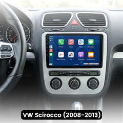 VW Scirocco 08-13 - Radio 9" con Apple CarPlay y Android Auto