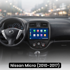 Nissan Micra 10-17 - Radio 9" con Apple CarPlay y Android Auto