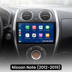 Nissan Note 12-19 - Radio 10.1" con Apple CarPlay y Android Auto