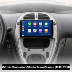 Citroën Xsara 99-10 - Radio 9" con Apple CarPlay y Android Auto