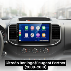Citroën Berlingo/Peugeot Partner 08-19 - Radio 9" con Apple CarPlay y Android Auto