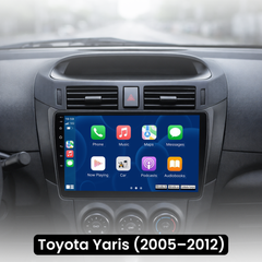 Toyota Yaris 05-12 - Radio 9" con Apple CarPlay y Android Auto