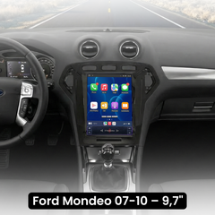 Ford Mondeo 07-14 - Radio 9.7" con Apple CarPlay y Android Auto