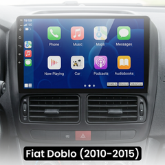 Fiat Doblo 10-15 - Radio 9" con Apple CarPlay y Android Auto