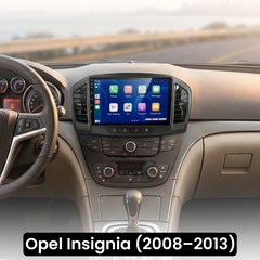 Opel Insignia 08-13 - Radio de 9" con Apple CarPlay y Android Auto